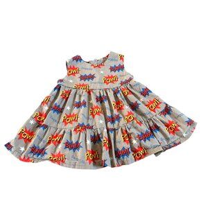 Super Hero Handmade Dress Size 2